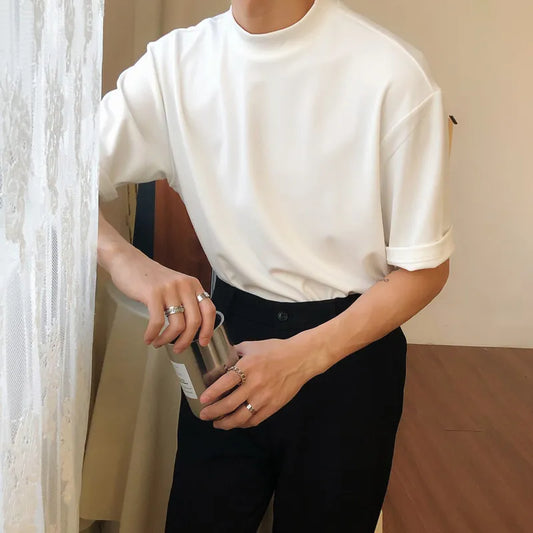 Korean Style Turtleneck Tee