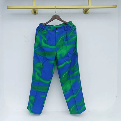 Printed Baggy Cargo Pants