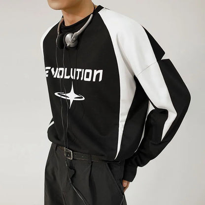 Evolution Contrast Color Sweater