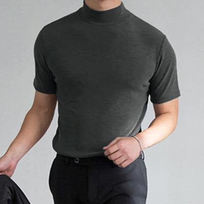 Slim Half Turtleneck Tee